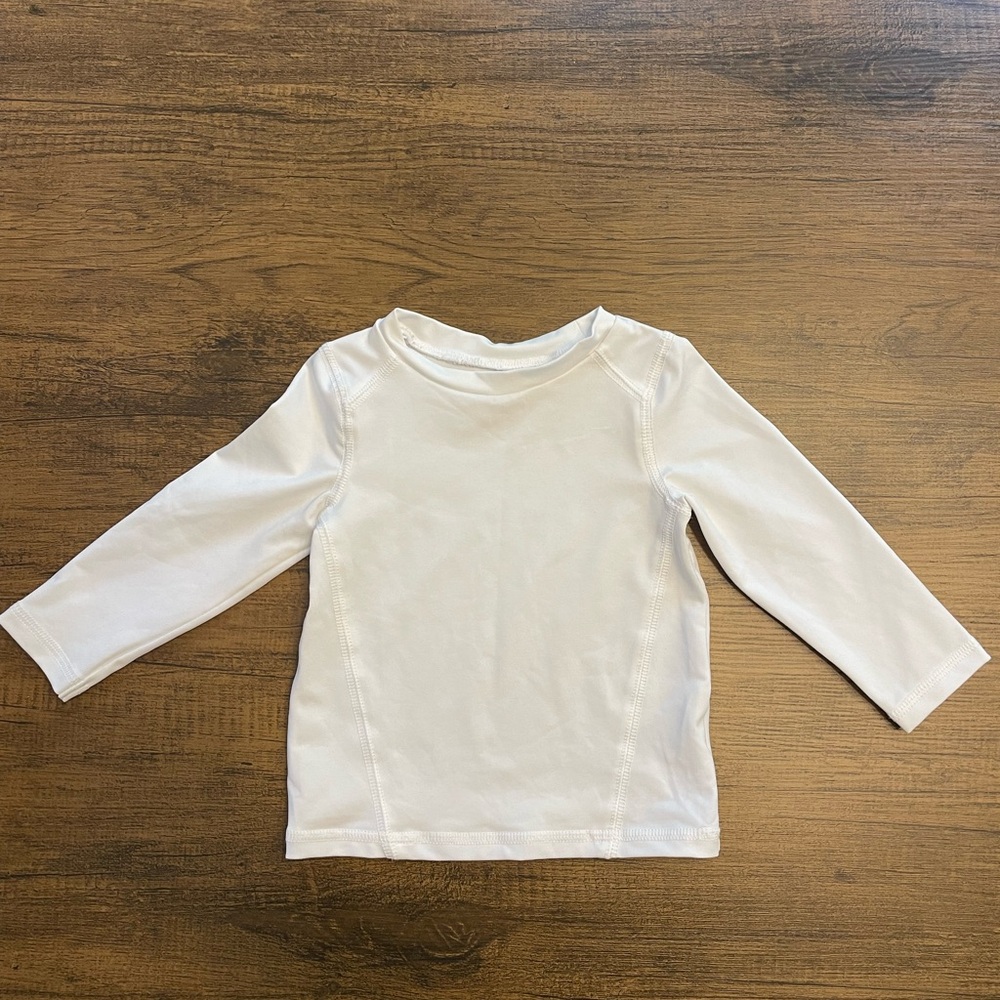 Cat & Jack White Rash Guard